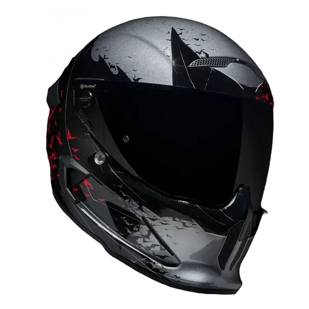 Мотошолом Ruroc ATLAS 4.0 HELMET - THE BATMAN